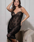 Detail Lace Bodycon Dress