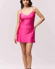 Strappy Fit 'n' Flare Pink Mini