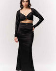 Two Piece Bikini Maxi Dress
