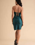 Sweetheart Neck Sparkle Dress