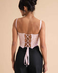 Lace Boned Corset Top