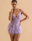 Main Character Feather Dress