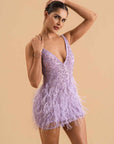 Main Character Feather Dress