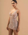 Blush Embellished Cocktail Mini