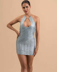 Mint Siren Halter Mini