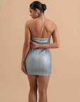Mint Siren Halter Mini