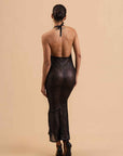 Midnight Halo Sequin Gown