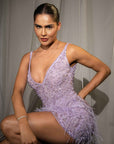 Main Character Feather Dress