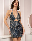 Naomi Sapphire Dress