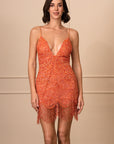 Isla Tangerine Dress