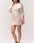 Sequin Off Shoulder Party Dress