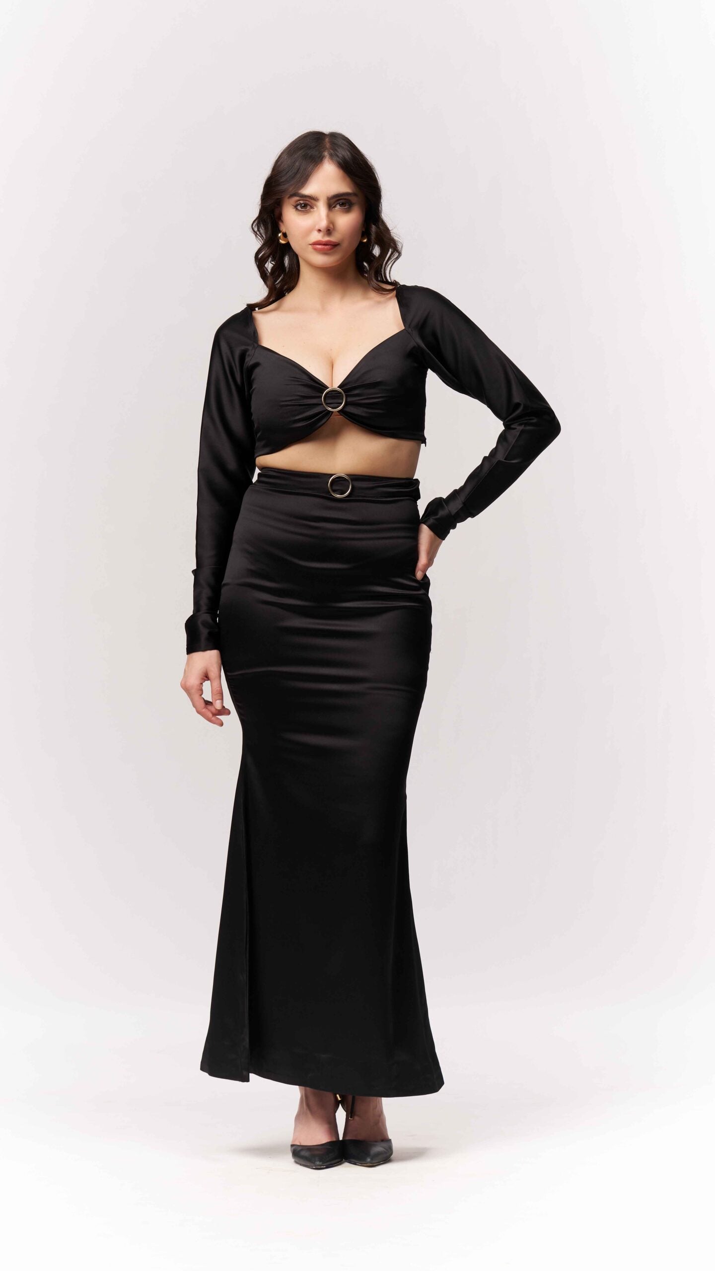Two Piece Bikini Maxi Dress