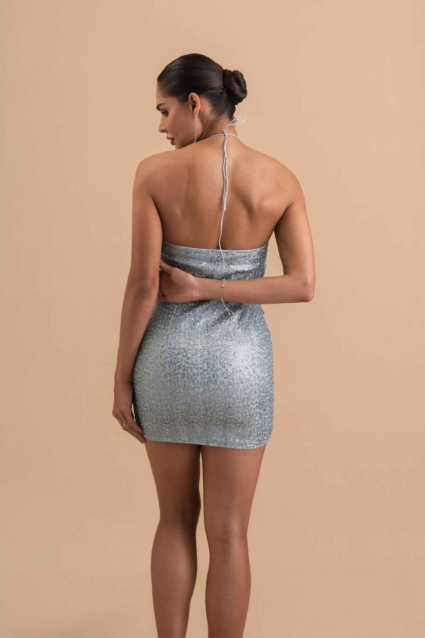 Mint Siren Halter Mini