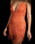 Isla Tangerine Dress