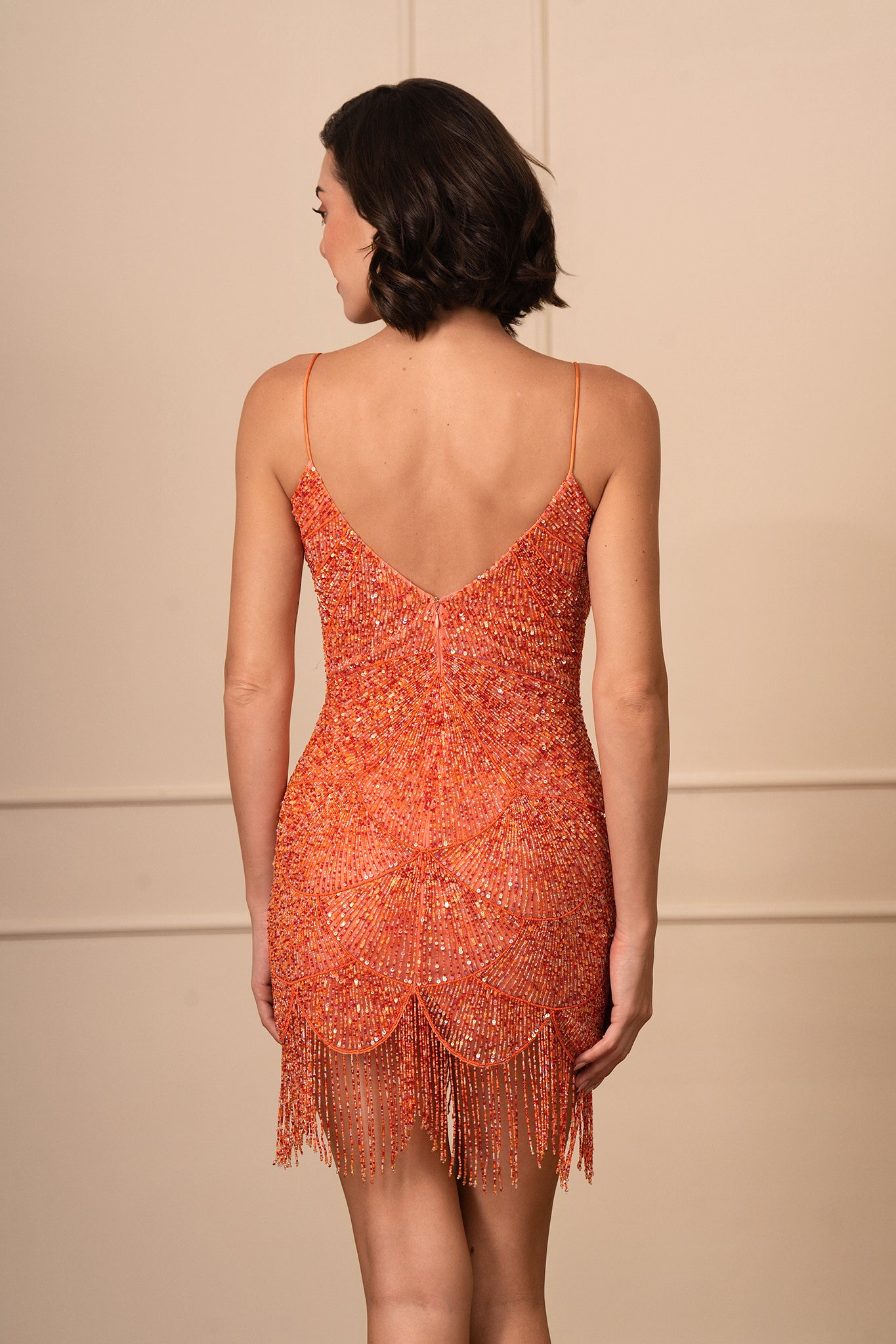 Isla Tangerine Dress