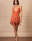 Isla Tangerine Dress