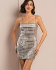 Liquid Hour Mini Dress