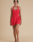 Tencel Fit & Flare Princess Mini Dress