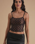 Black Lace Corset Co-ord Set